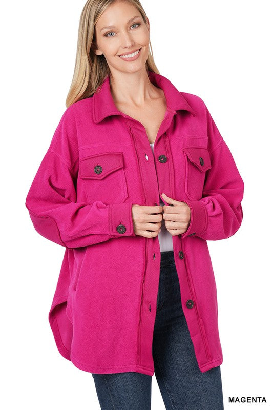 Oversized Fleece Shackets