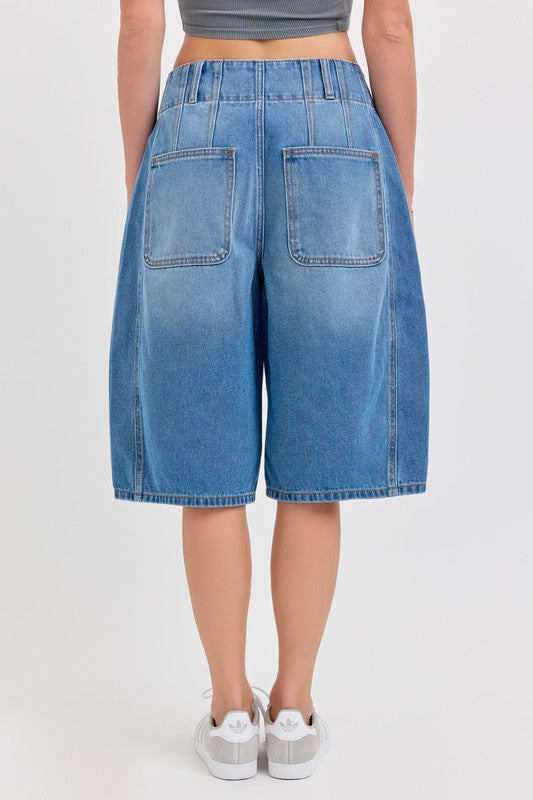 Barrel Bermuda Shorts
