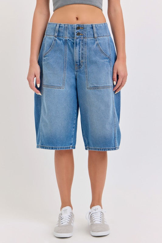 Barrel Bermuda Shorts