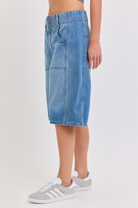 Barrel Bermuda Shorts