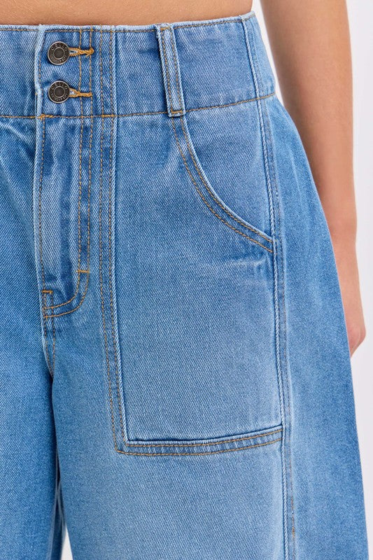 Barrel Bermuda Shorts