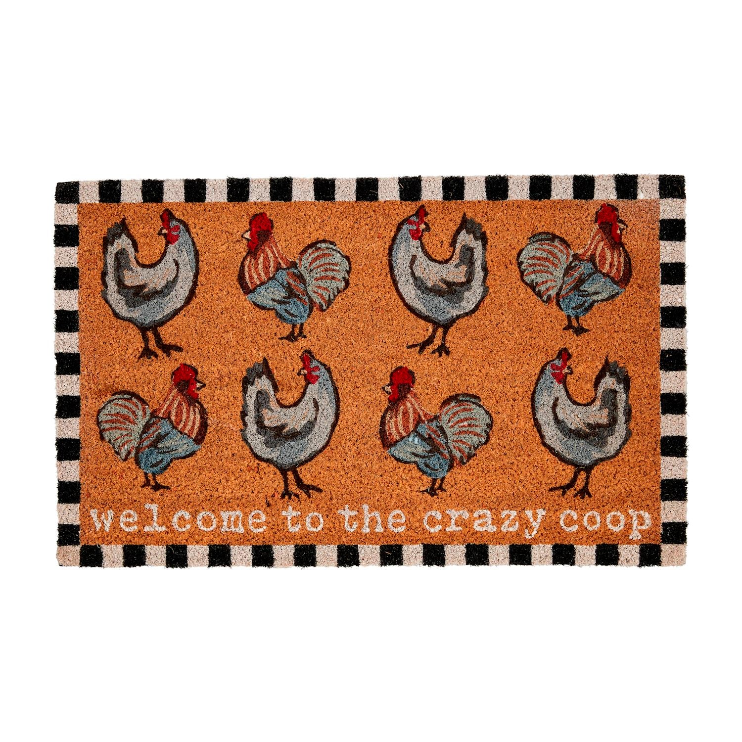 CHICKEN COIR DOORMAT