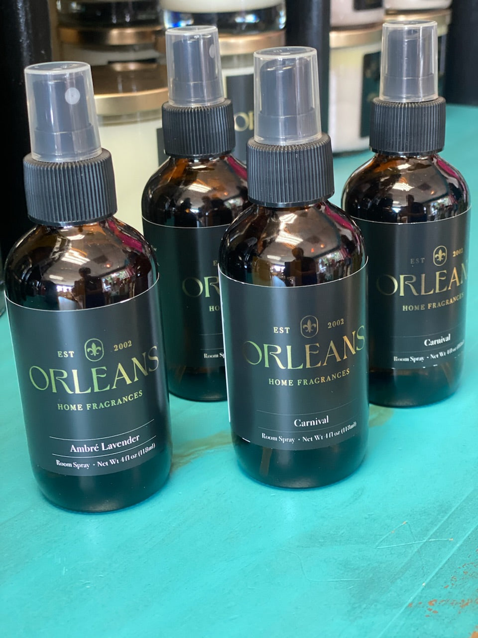 New Orleans Room Sprays - 4 oz. New Orleans Fragrances