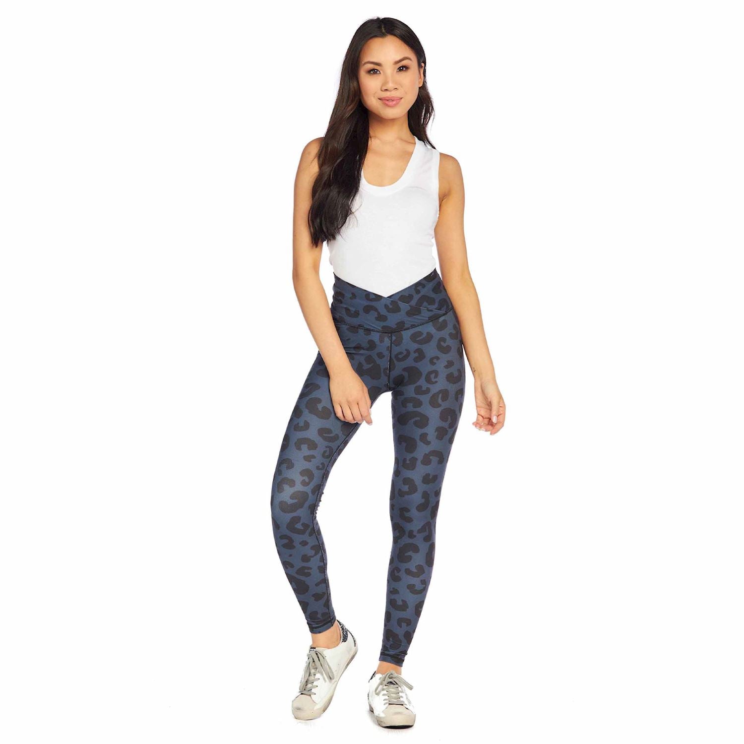 Navy Braxton Leggings Mudpie