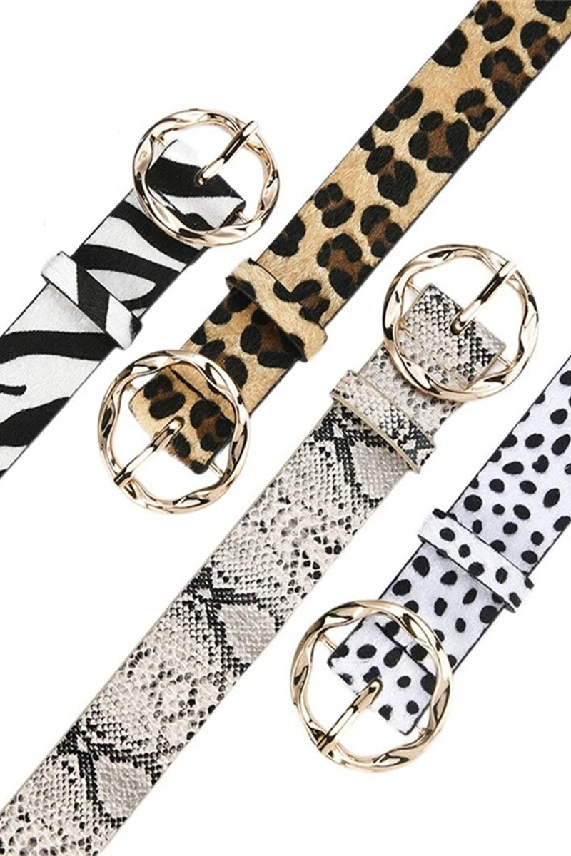 Animal Print Fashion Belt Zenana