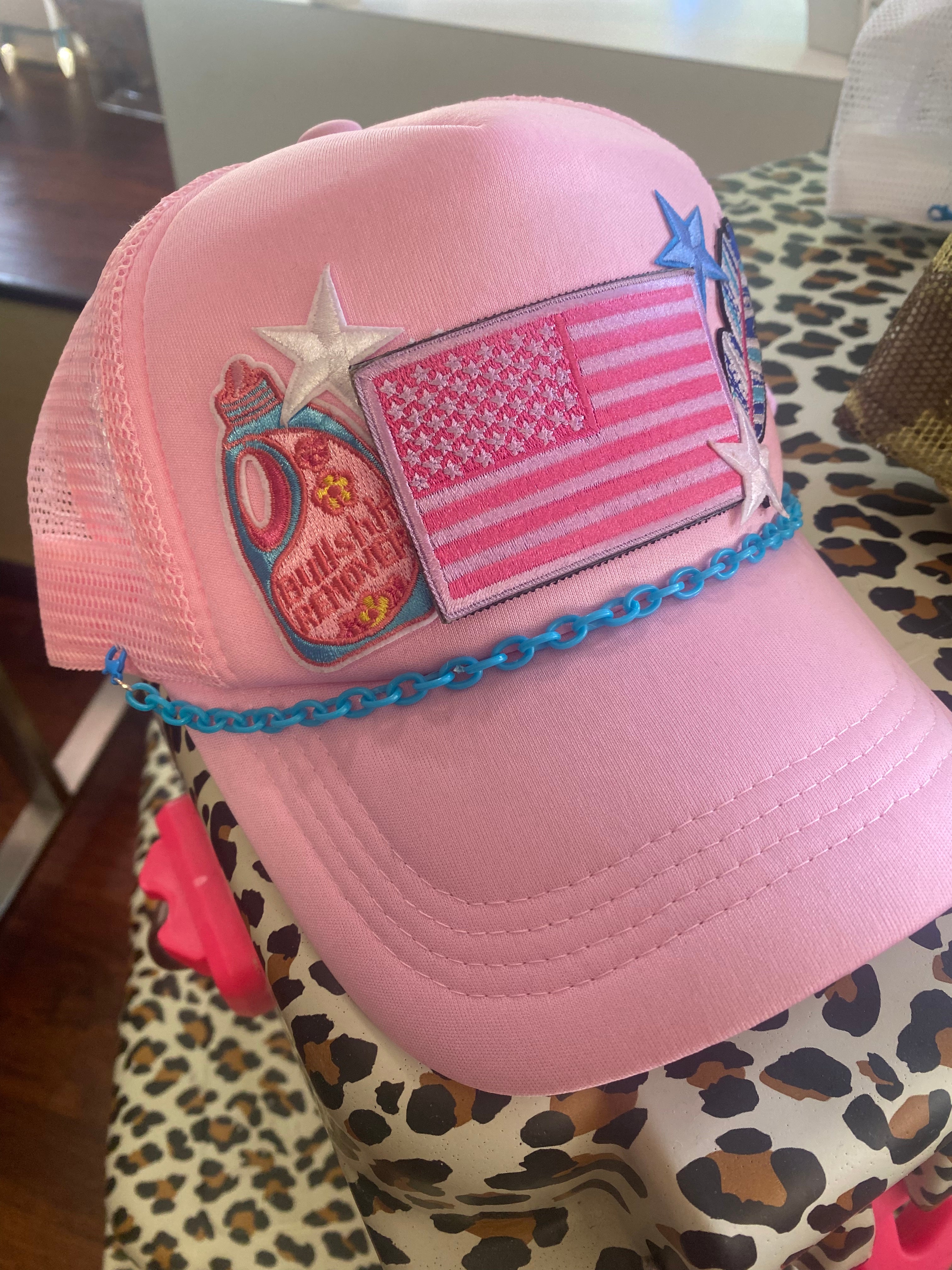 Pink Flag Trucker Hat