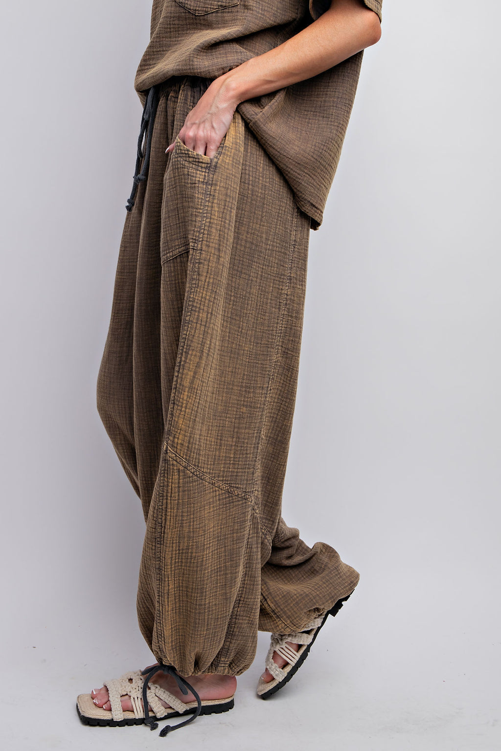 Driftwood Dreams Britches in Ash Olive