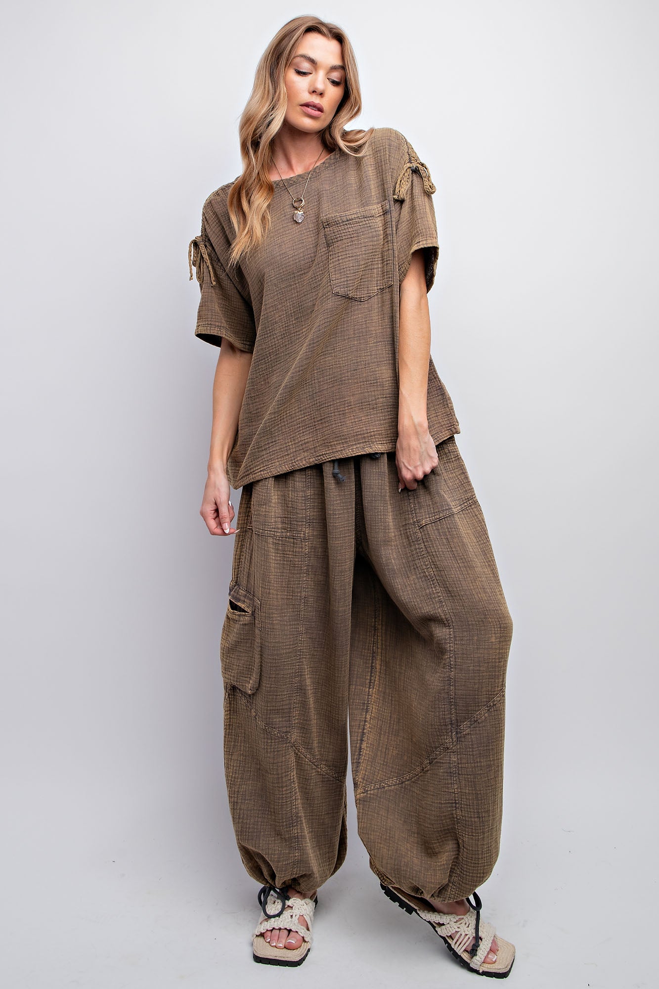 Driftwood Dreams Britches in Ash Olive