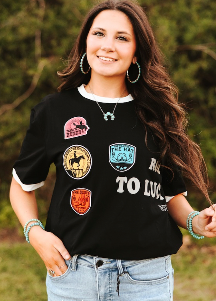 Western Patch Graphic Tee L & B