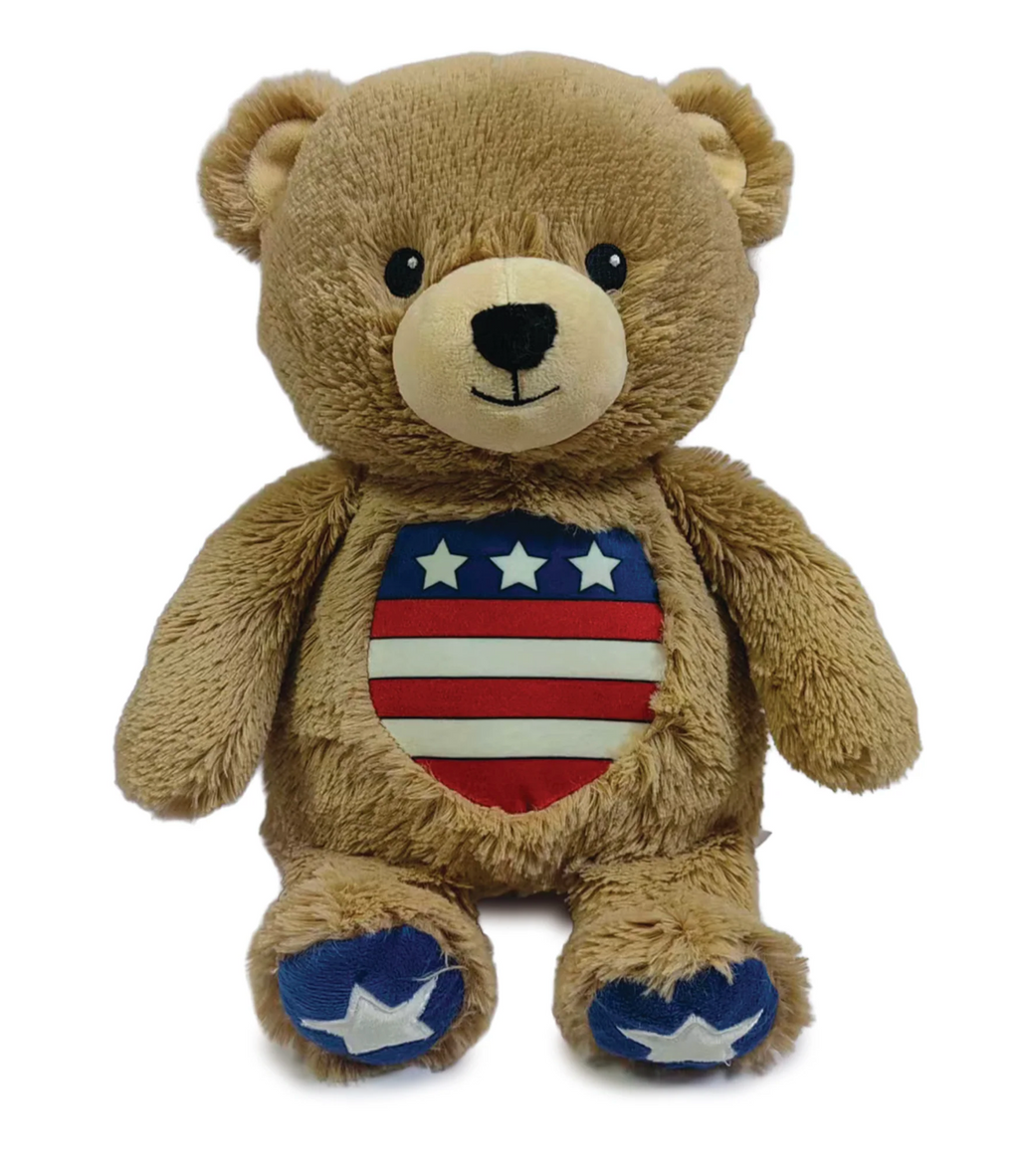 USA themed Bear Warmies® Warmies