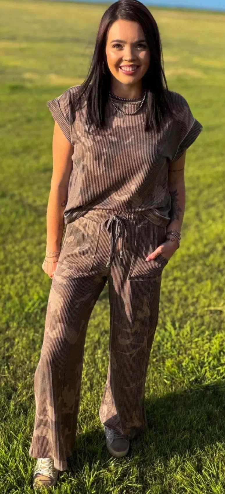 Dusty Camo Kreek Pants Hip Chick Boutique