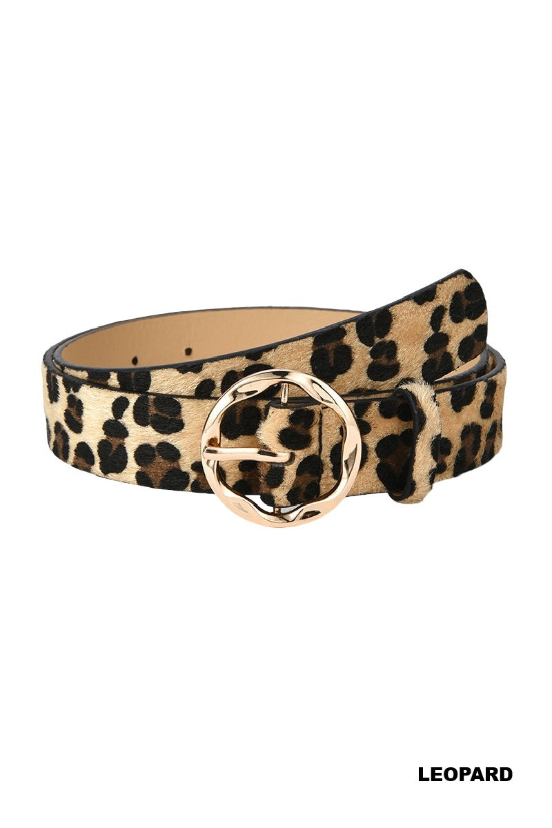 Animal Print Fashion Belt Zenana