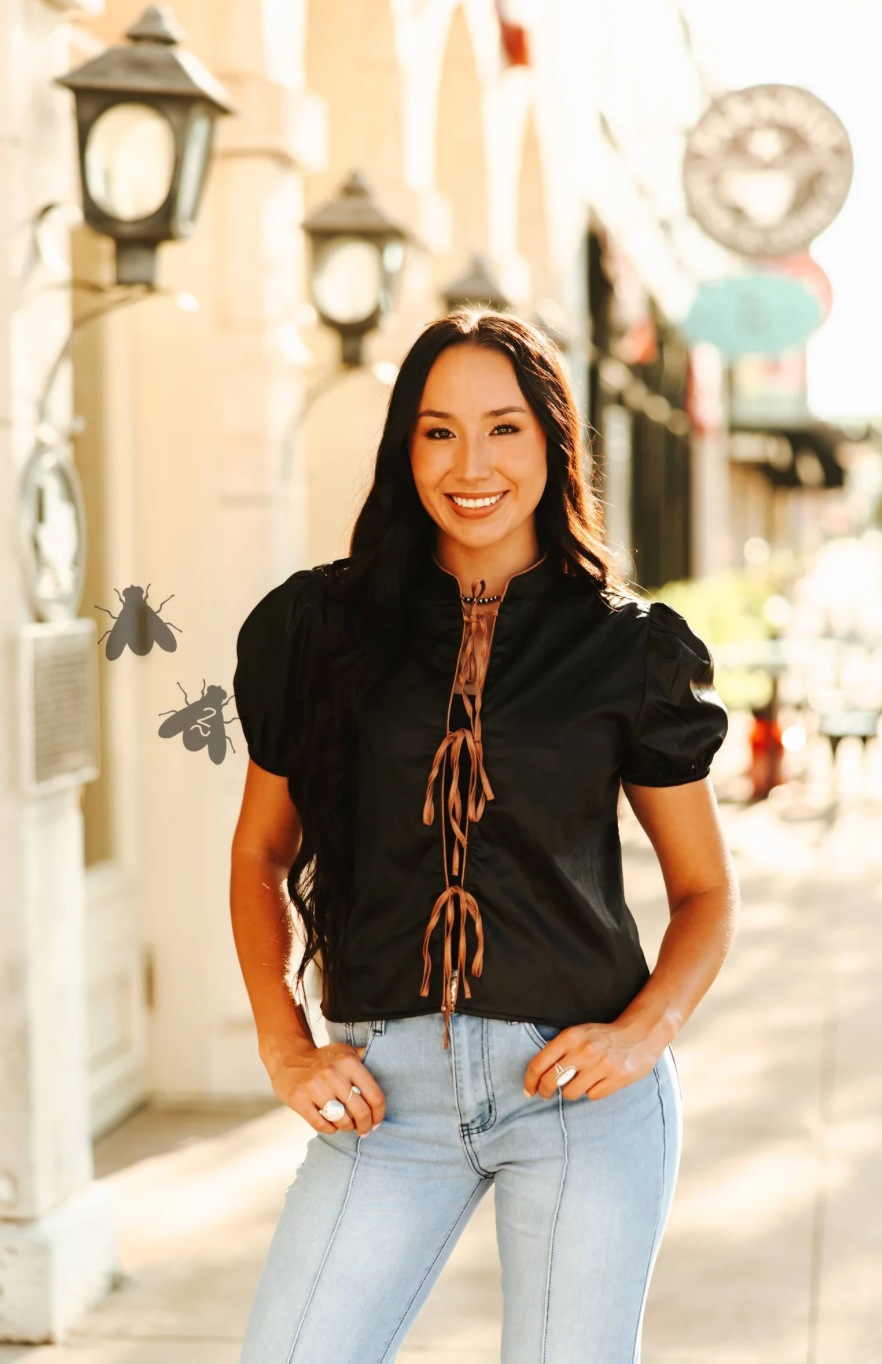 CALHOUN TOP *MIDNIGHT