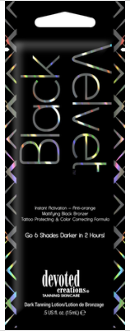 Black Velvet Pkt Heartland Tanning