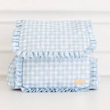 Ruffled Nylon Diaper Bag