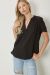 V-Neck Placket Top