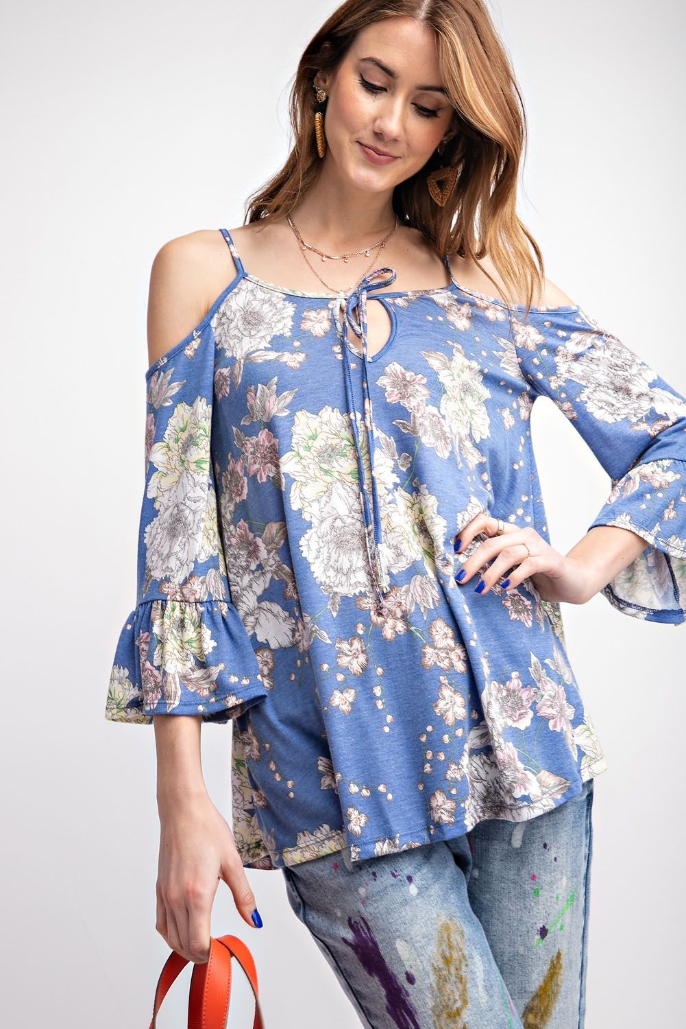 Printed Babydoll Tunic