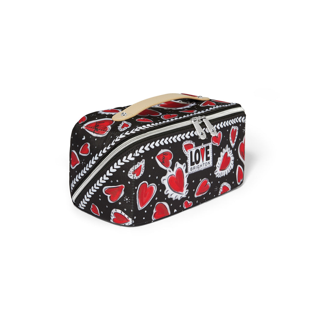 Hearts A Flutter Cosmetic Bag