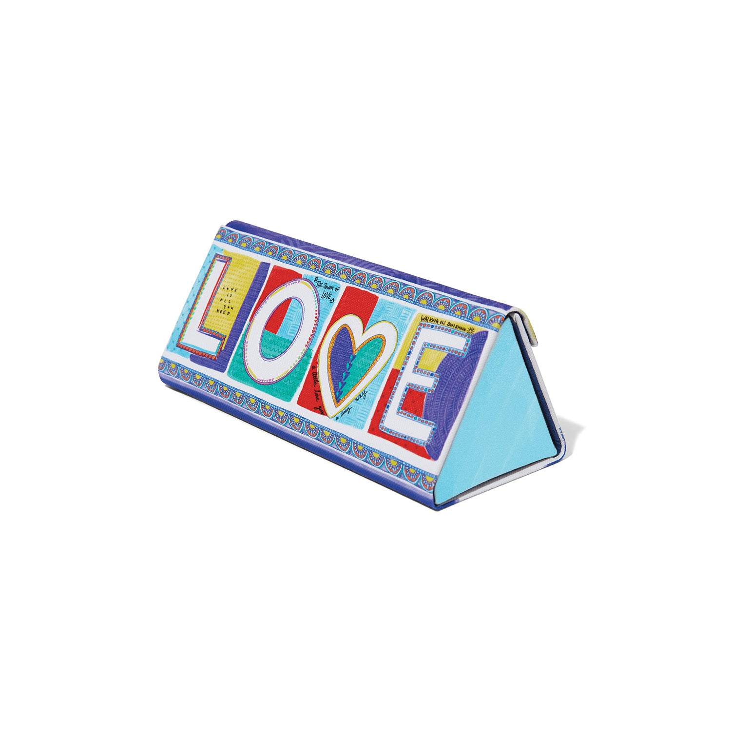 Endless Love Foldable Sunglass Case