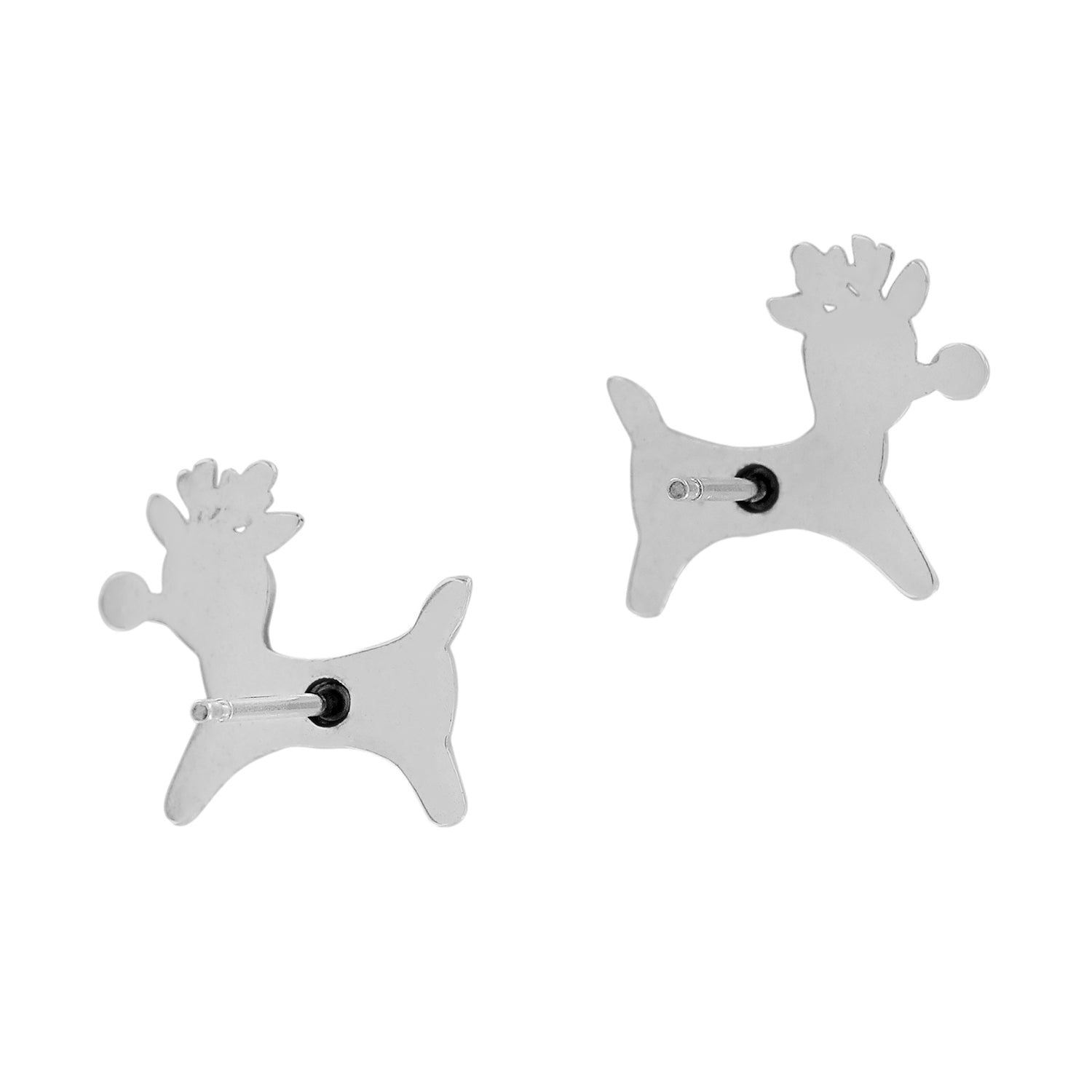 Santa's Reindeer Mini Post Earrings