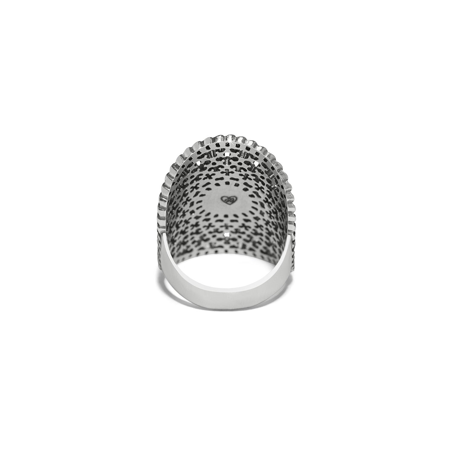 Ferrara Segreta Two Tone Round Ring