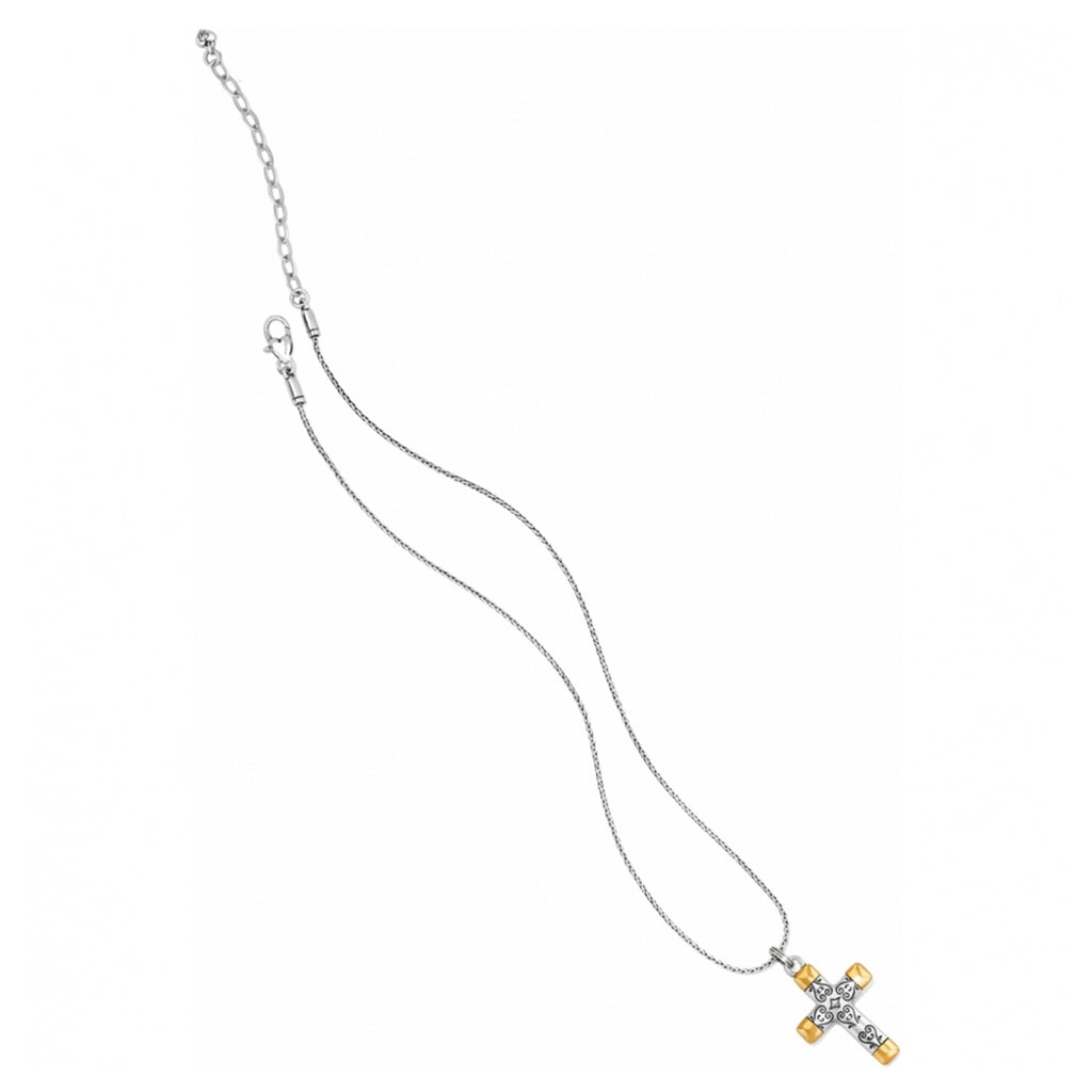 Venezia Cross Reversible Necklace
