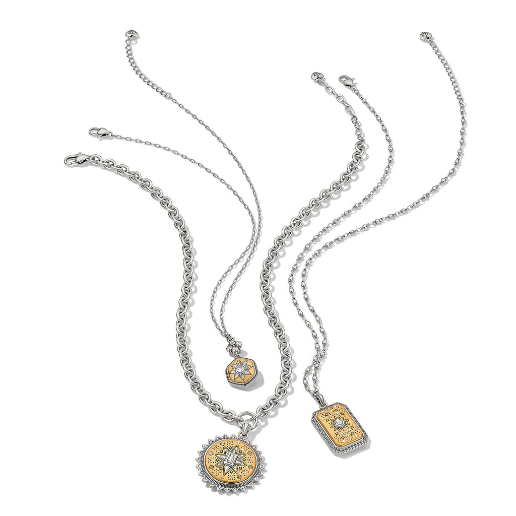 Mosaic Nova Pendant Necklace