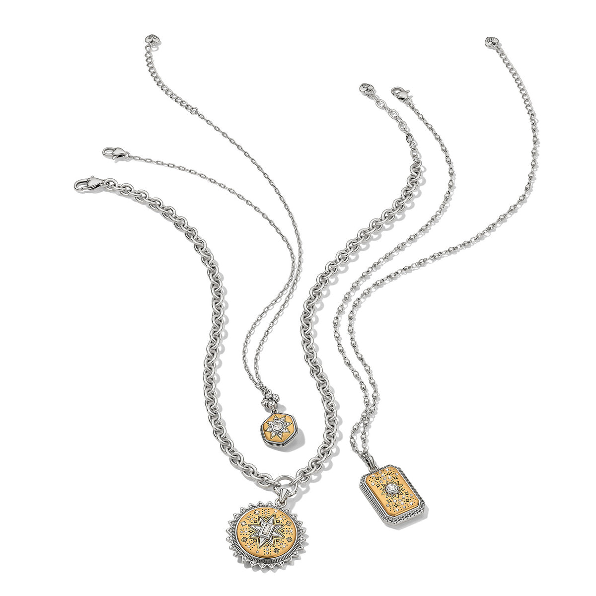 Mosaic Nova Pendant Necklace