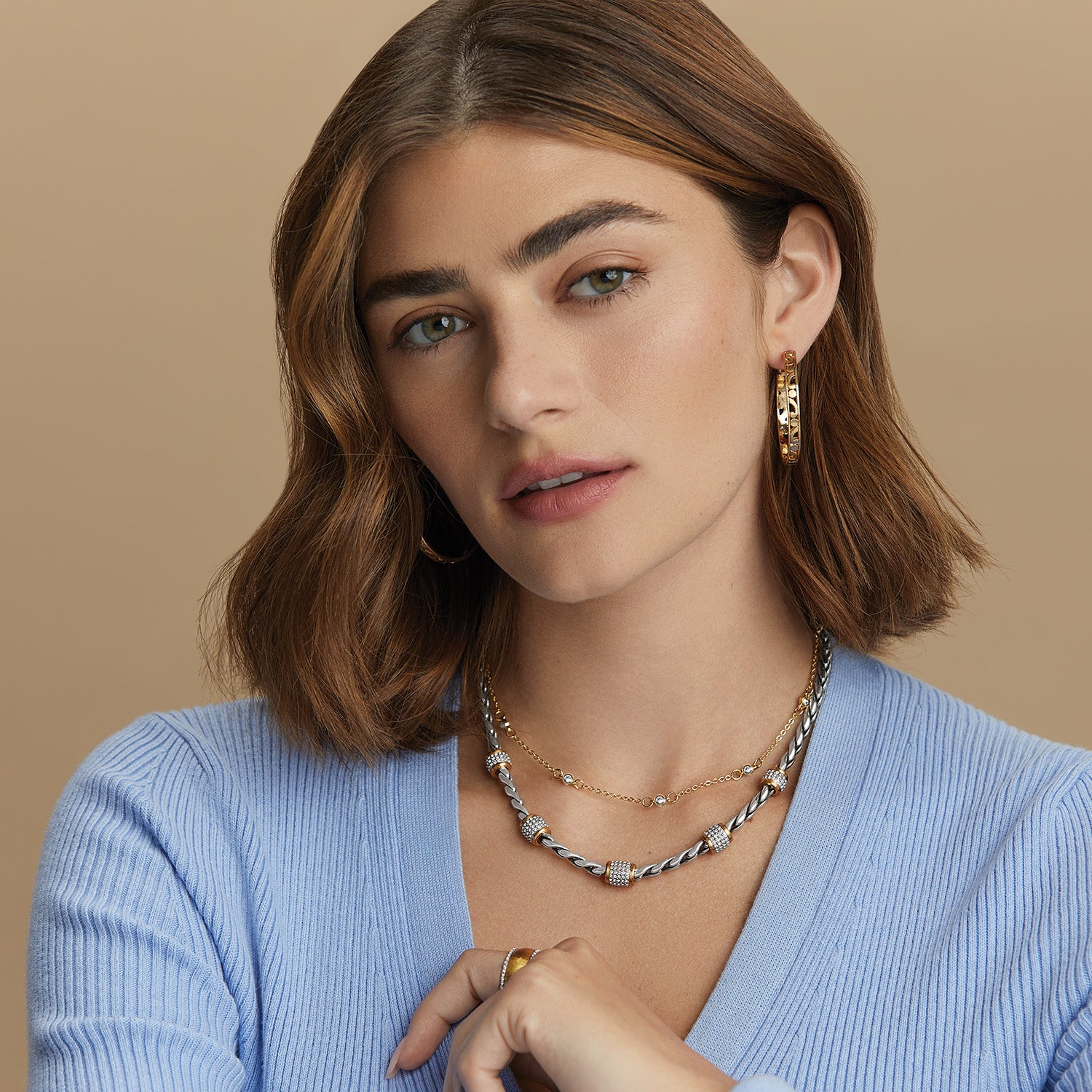 Meridian 2 Tone Necklace Brighton