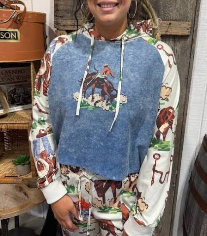VINTAGE RANCH HOODIE *BARK 2 Fly Co.